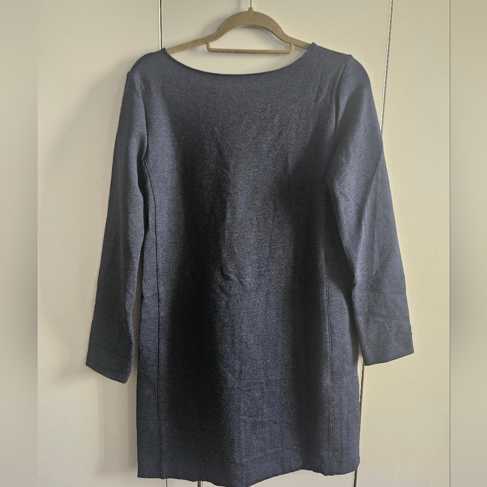Theory Size S super Soft Navy Dress - Picture 2 of 5